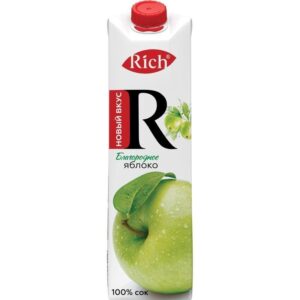 Сок RICH ЯБЛОКО 1L