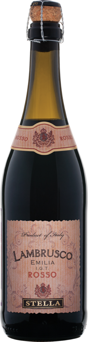 933c70d7a52d72fa81c70c9b546568b2 Игристое вино Stella Lambrusco Emilia IGT Fratelli Martini Secondo Luigi - 0.75л
