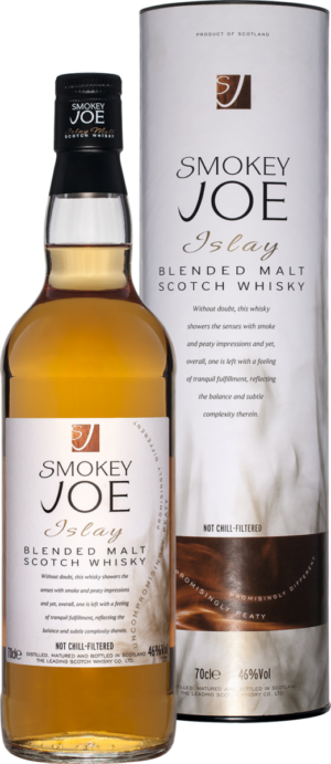 Виски Smokey Joe Islay Blended Malt Scotch Whisky (gift box) - 0.7л
