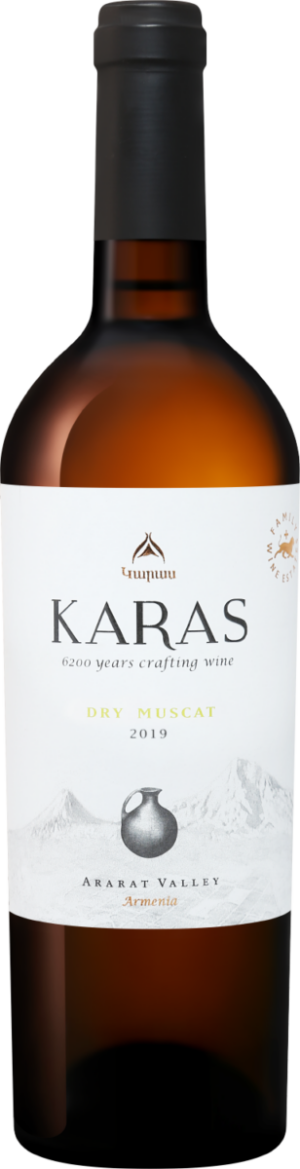Вино Karas Dry Muscat Ararat Valley Tierras de Armenia 2023 0.75л