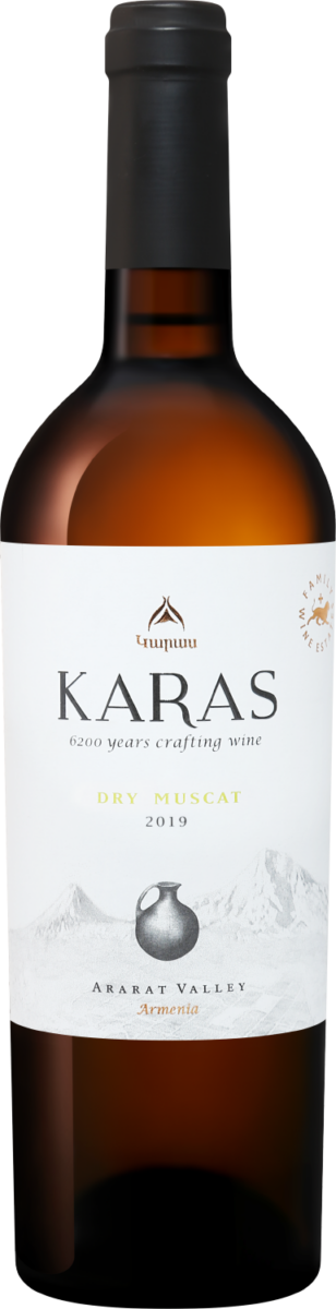 Вино Karas Dry Muscat Ararat Valley Tierras de Armenia 2023 0.75л